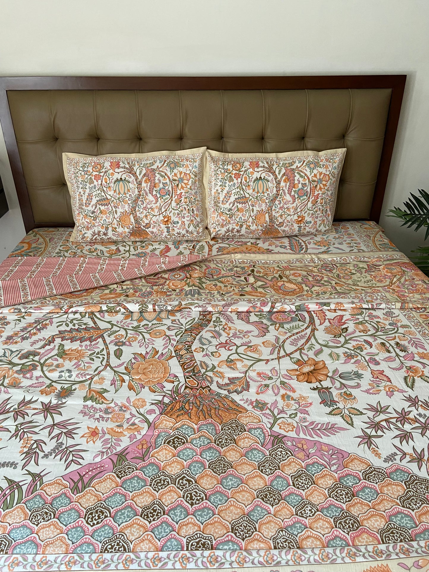 Tree Of Life In Beige Dohar