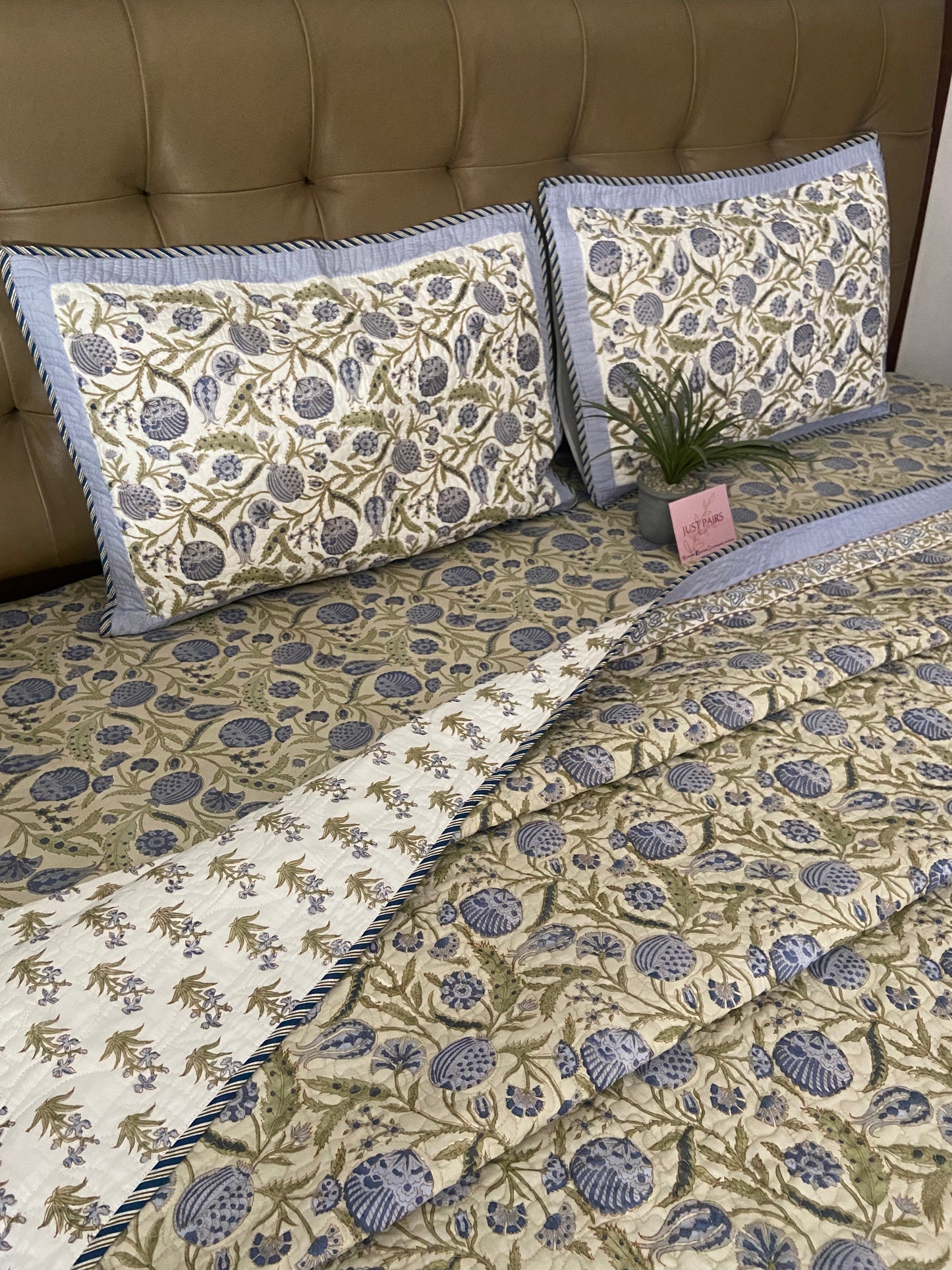 Gul Bahaar Quilted Bedcover