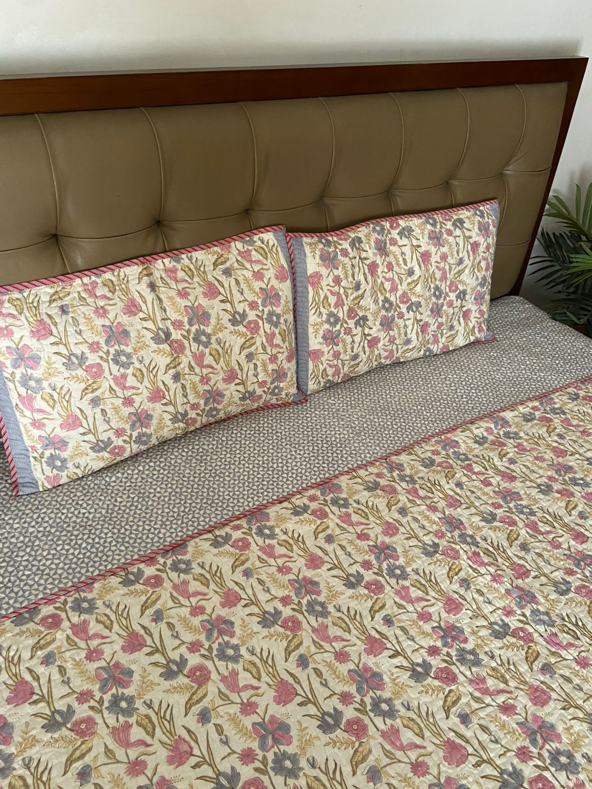 King Size Quilted Bedcover