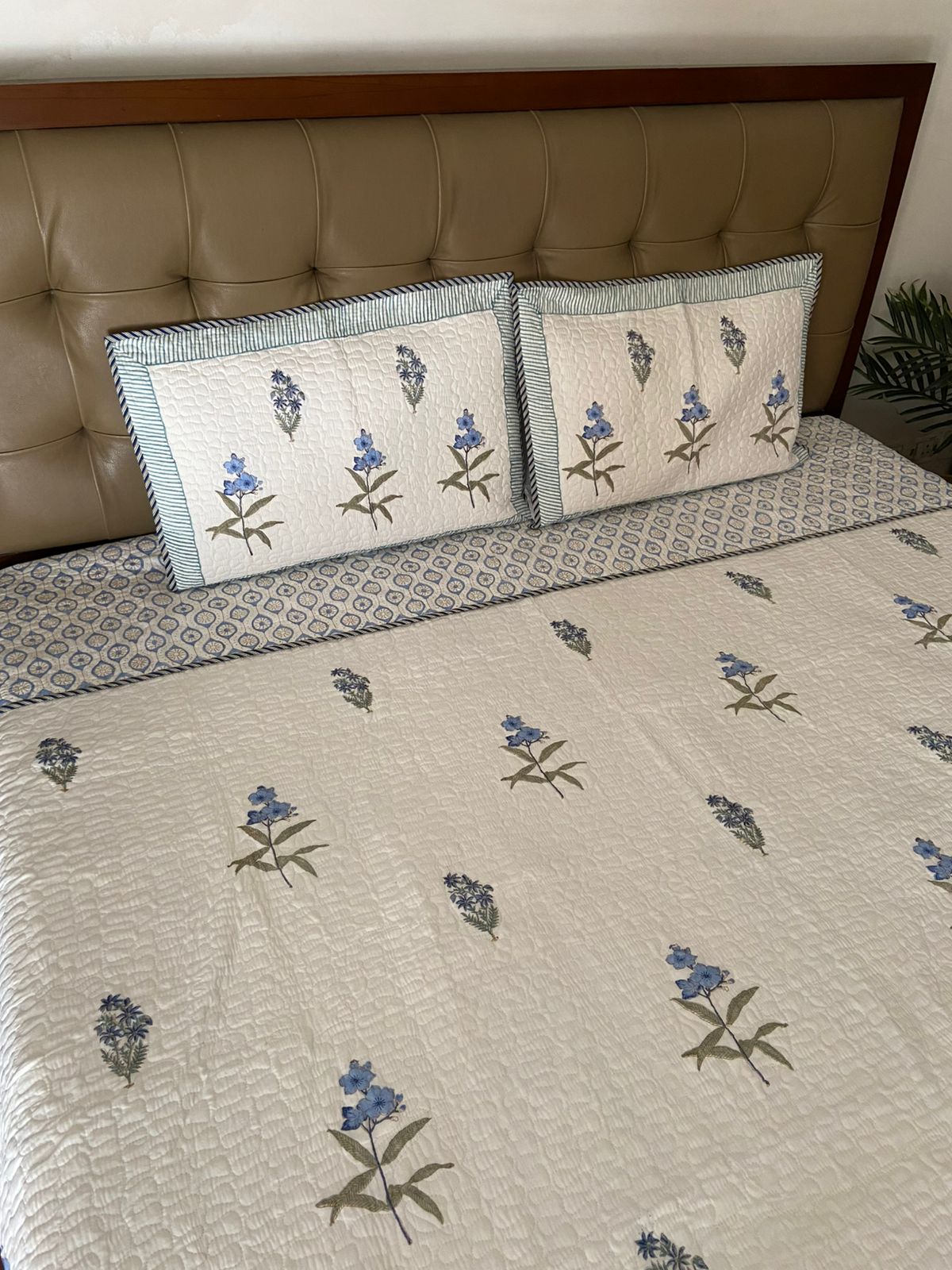 King Size Quilted Bedcover