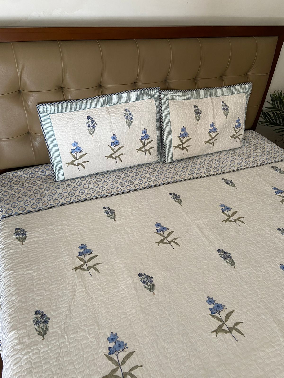 King Size Quilted Bedcover