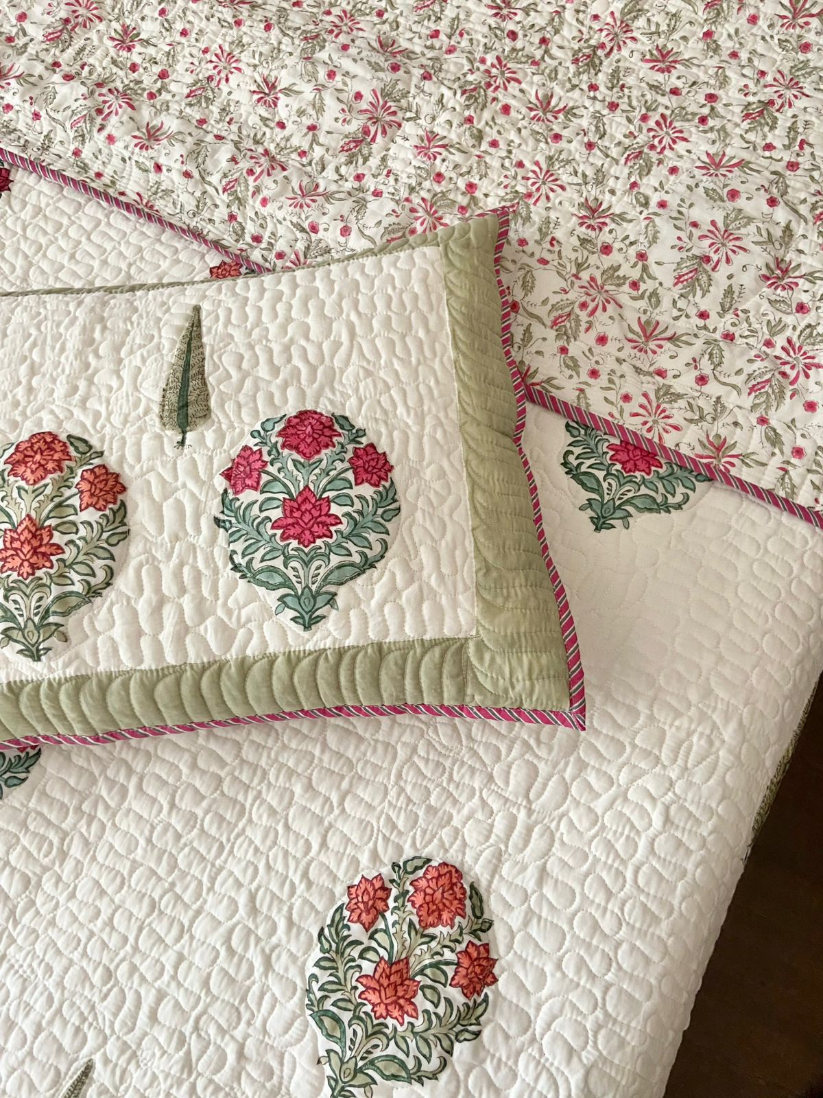 Super King Size Quilted Bedcover