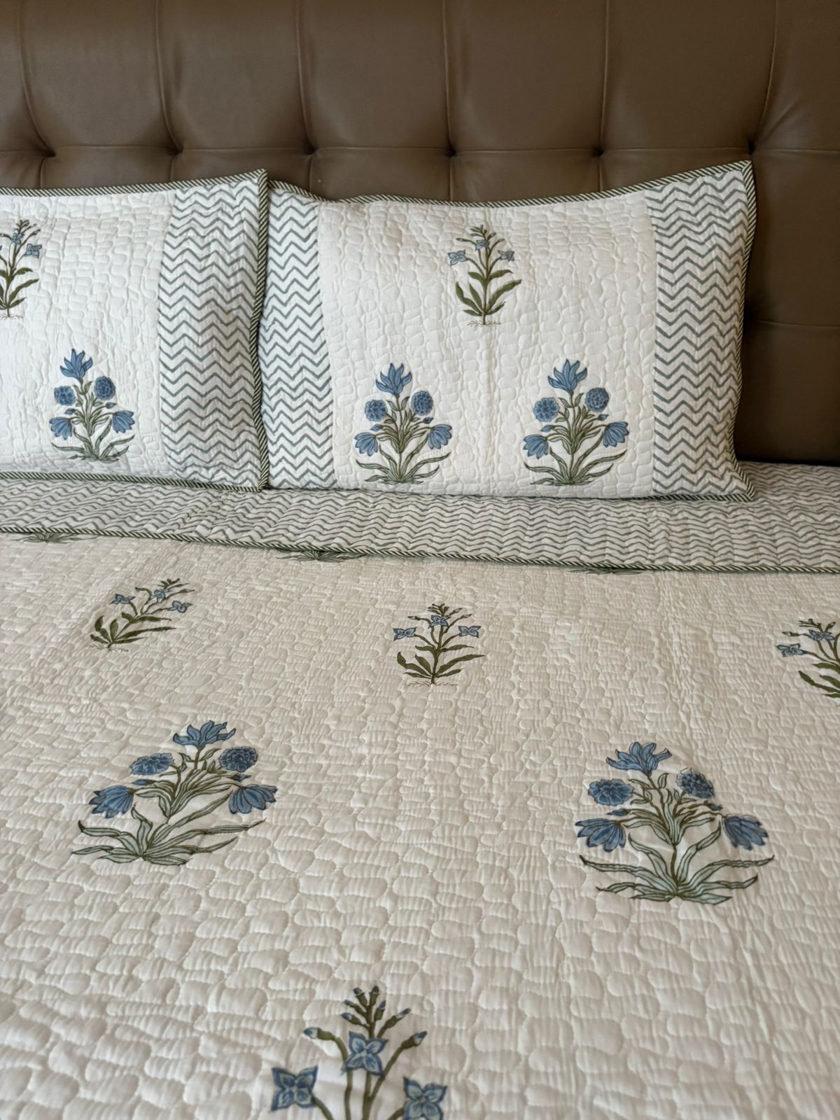 King Size Quilted Bedcover