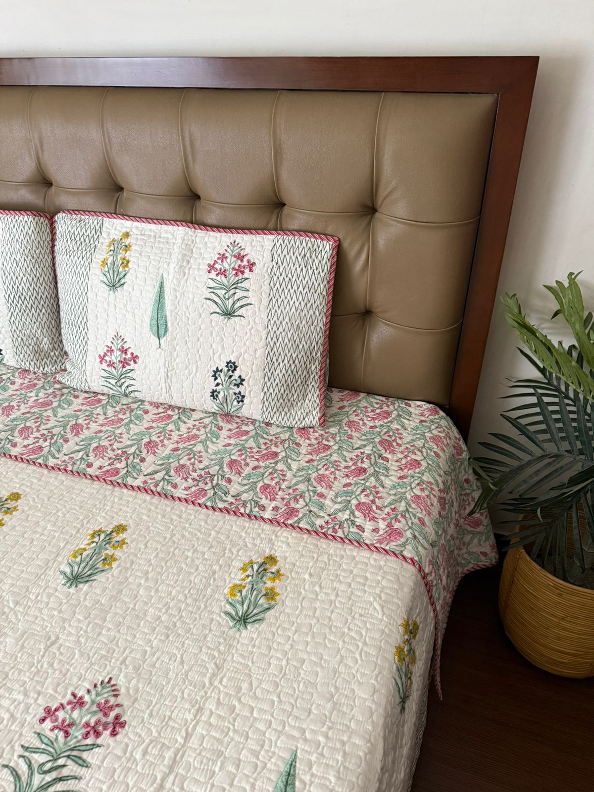 Super King Size Quilted Bedcover