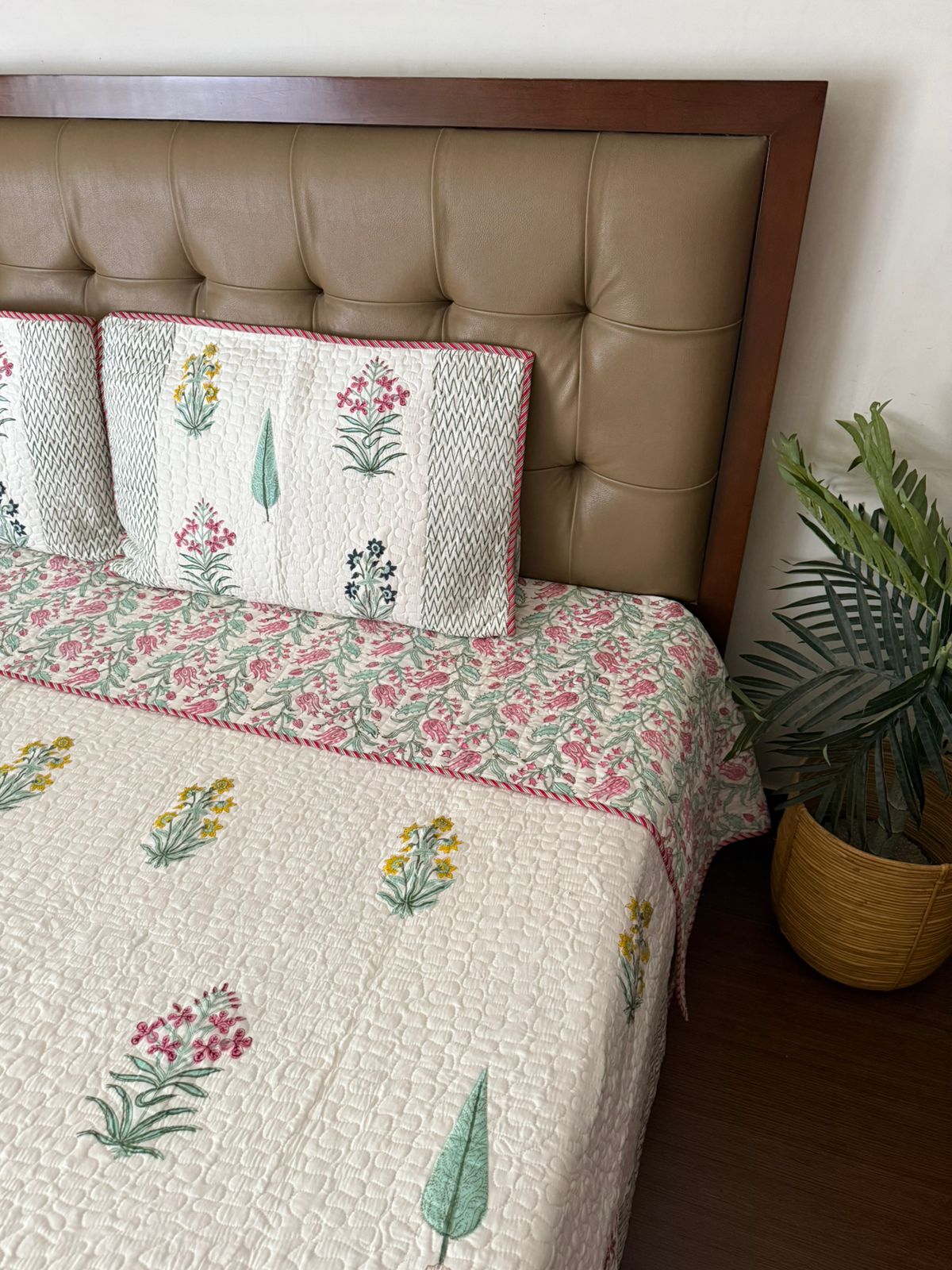 Super King Size Quilted Bedcover