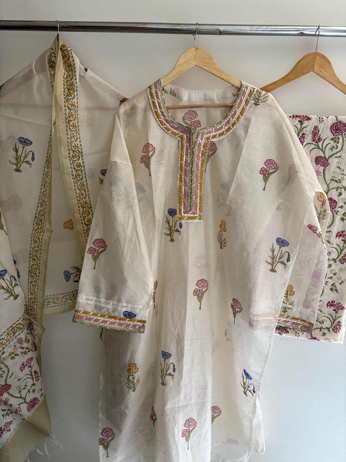 Semi Stitched Suit