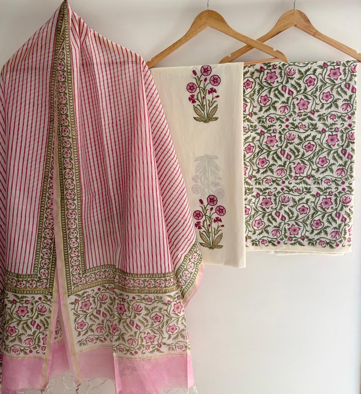 Unstitched Cotton Suit