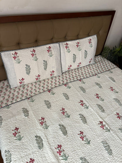 King Size Quilted Bedcover