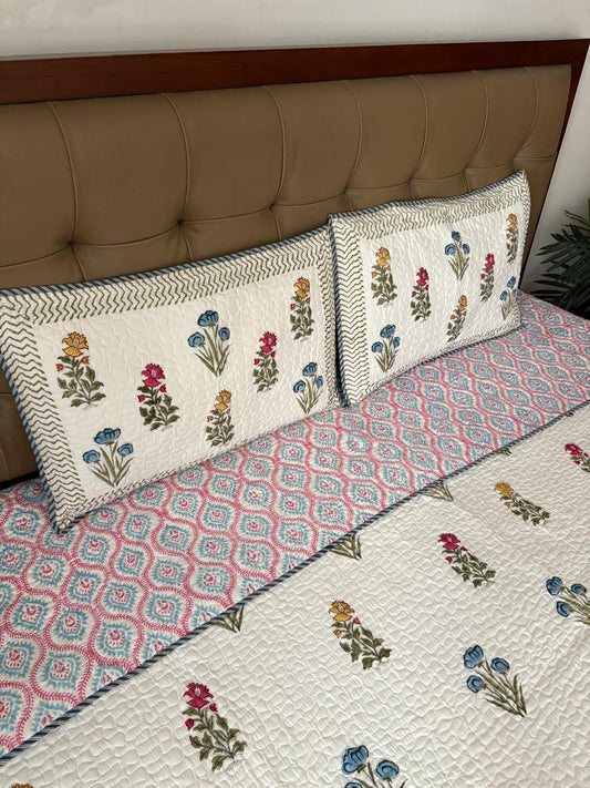 King Size Quilted Bedcover