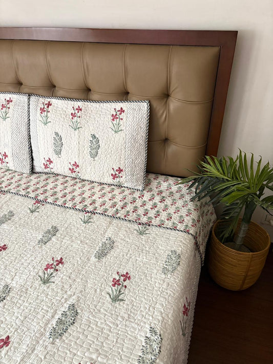 King Size Quilted Bedcover