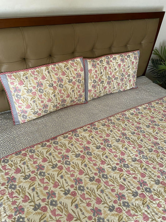 King Size Quilted Bedcover