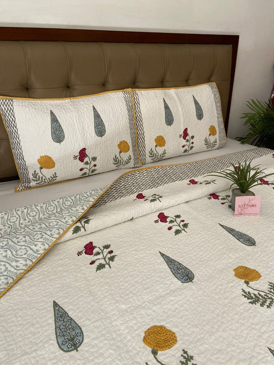 King Size Quilted Bedcover