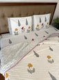 Double Bed Quilts With Matching Bedsheet