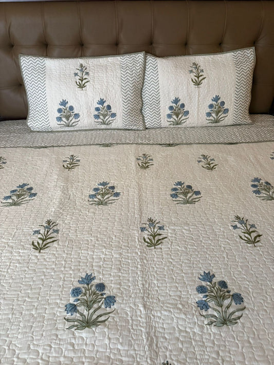King Size Quilted Bedcover