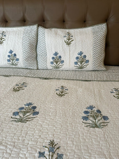King Size Quilted Bedcover