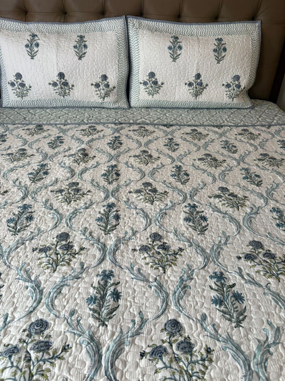 King Size Quilted Bedcover