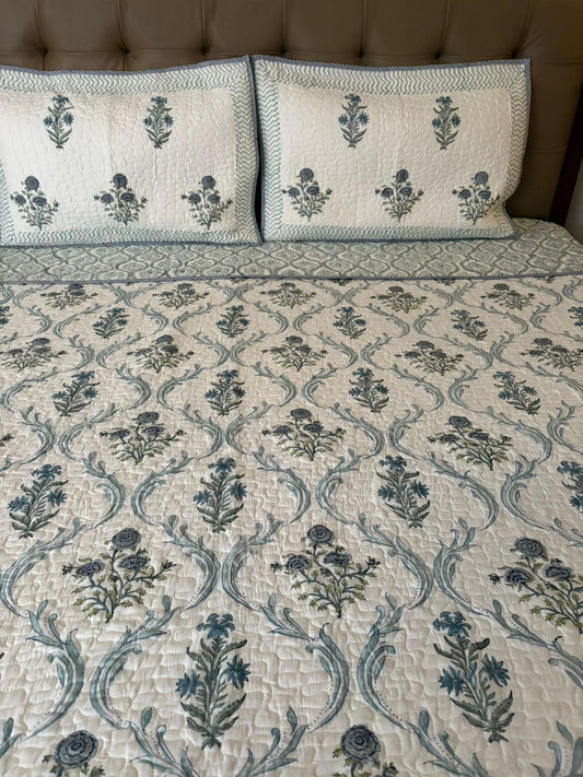 King Size Quilted Bedcover