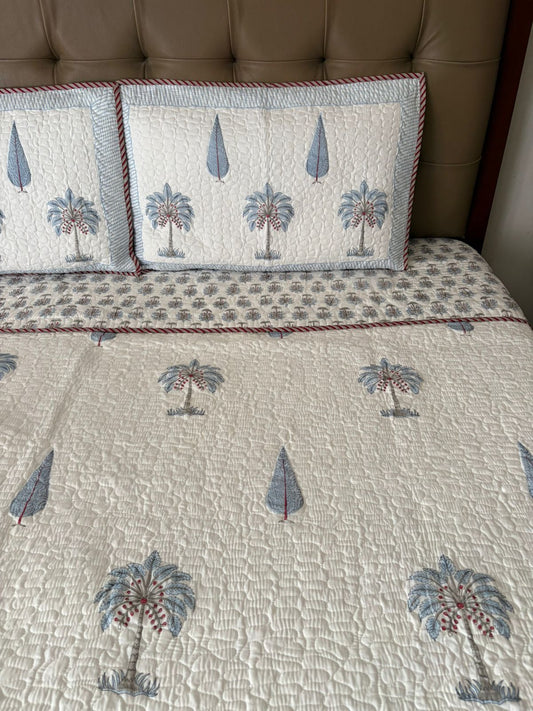 King Size Quilted Bedcover