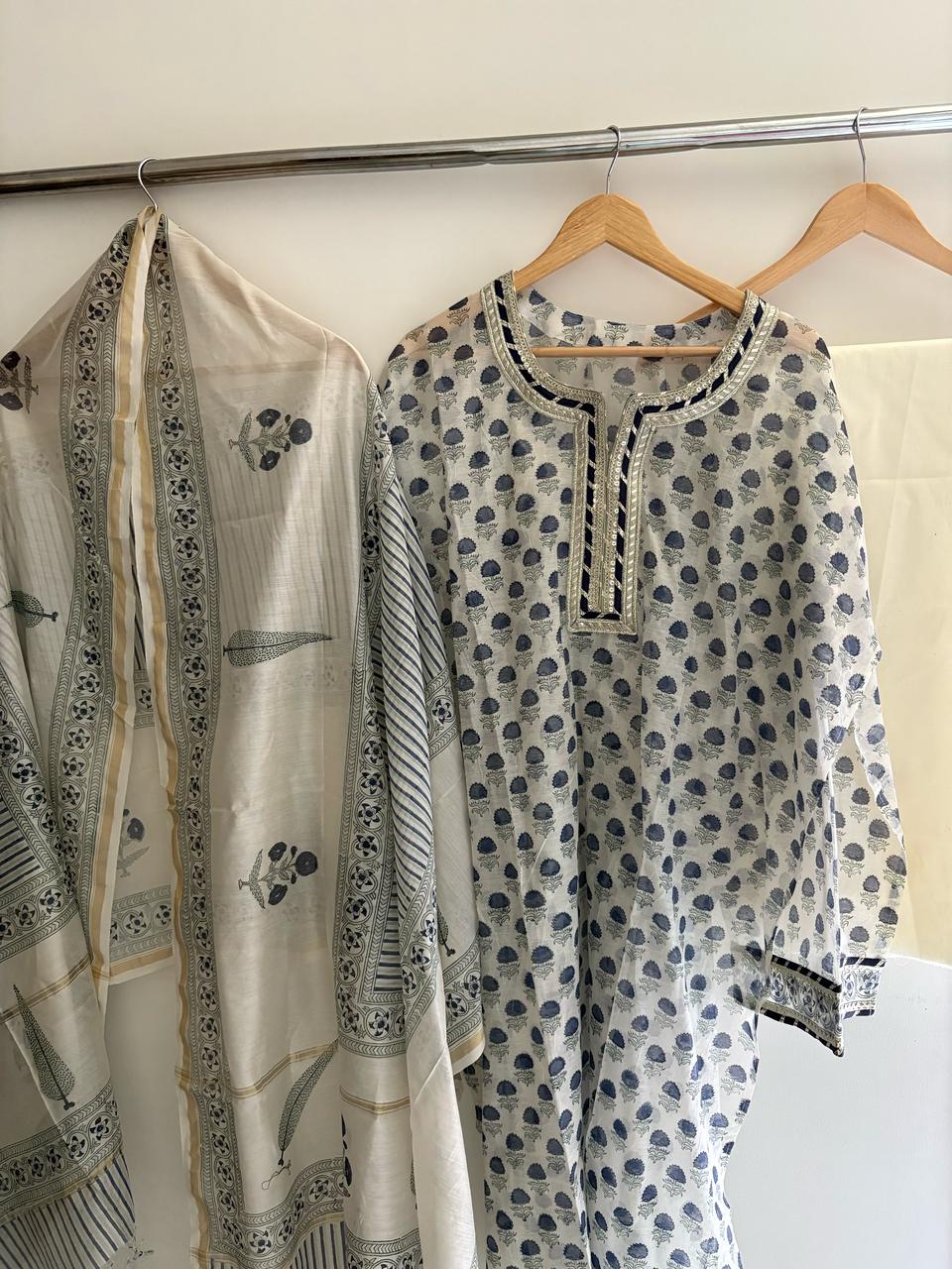 Semi Stitched Suit