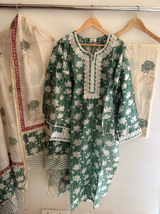 Semi Stitched Suit
