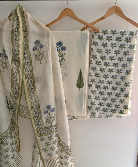 Unstitched Cotton Suit