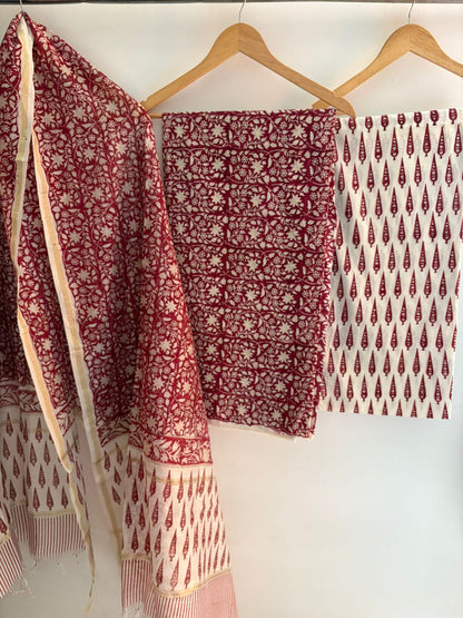 Unstitched Cotton Suit