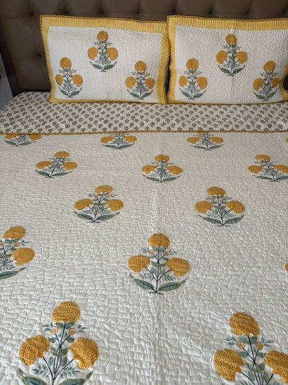 King Size Quilted Bedcover