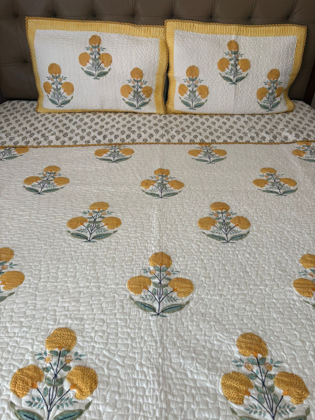 King Size Quilted Bedcover
