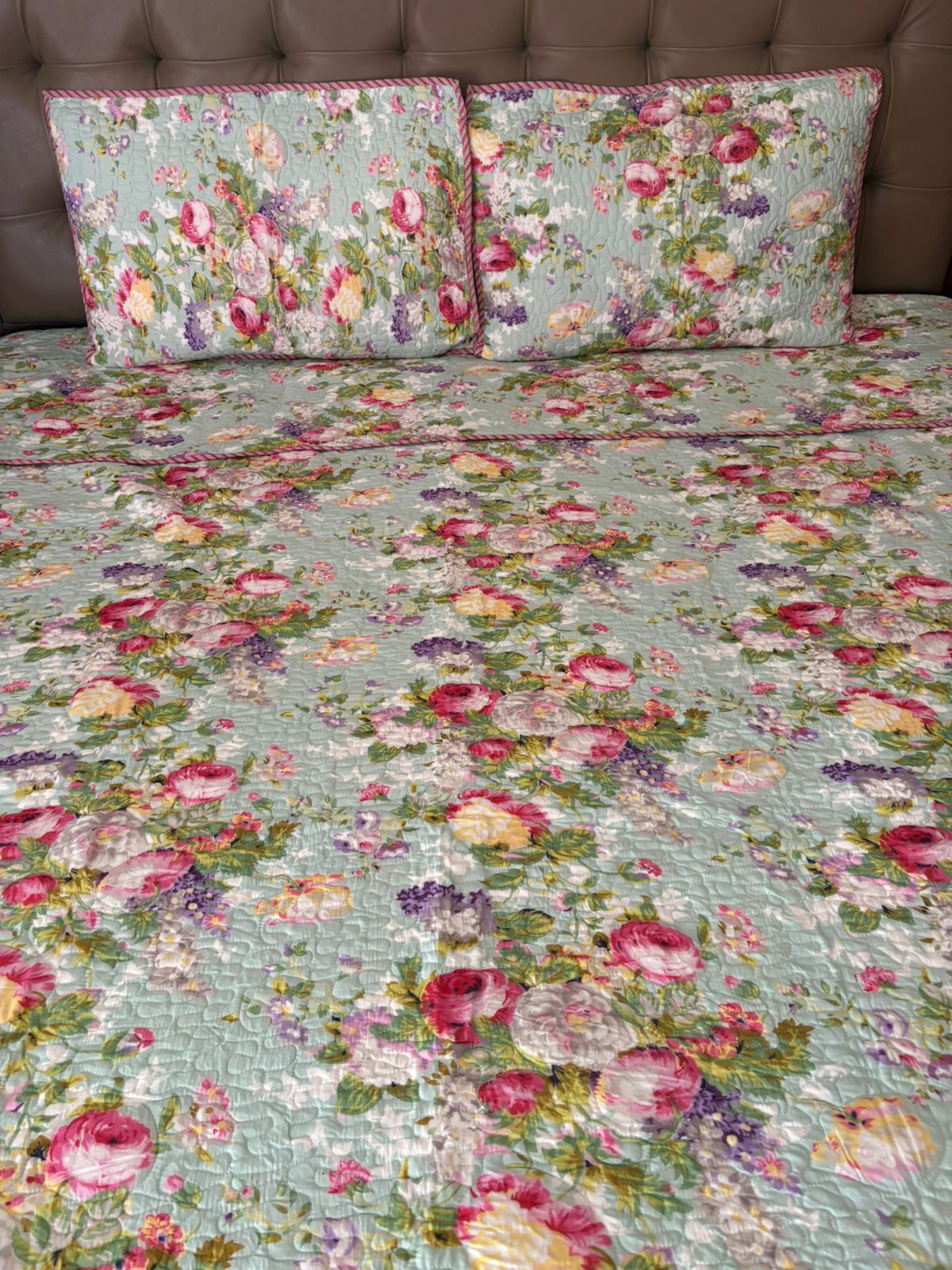 Super King Size Quilted Bedcover
