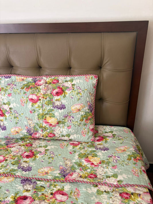 Super King Size Quilted Bedcover