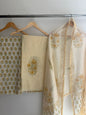 Unstitched Chanderi Suit