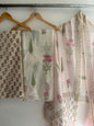Unstitched Chanderi Suit