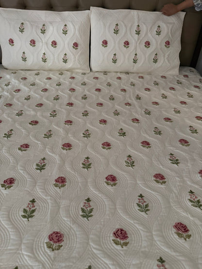 Super King Size Quilted Bedcover