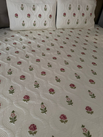 Super King Size Quilted Bedcover