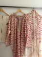 Semistitched Chanderi Suit