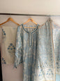 Semistitched Chanderi Suit