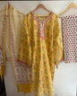 Semistitched Chanderi Suit