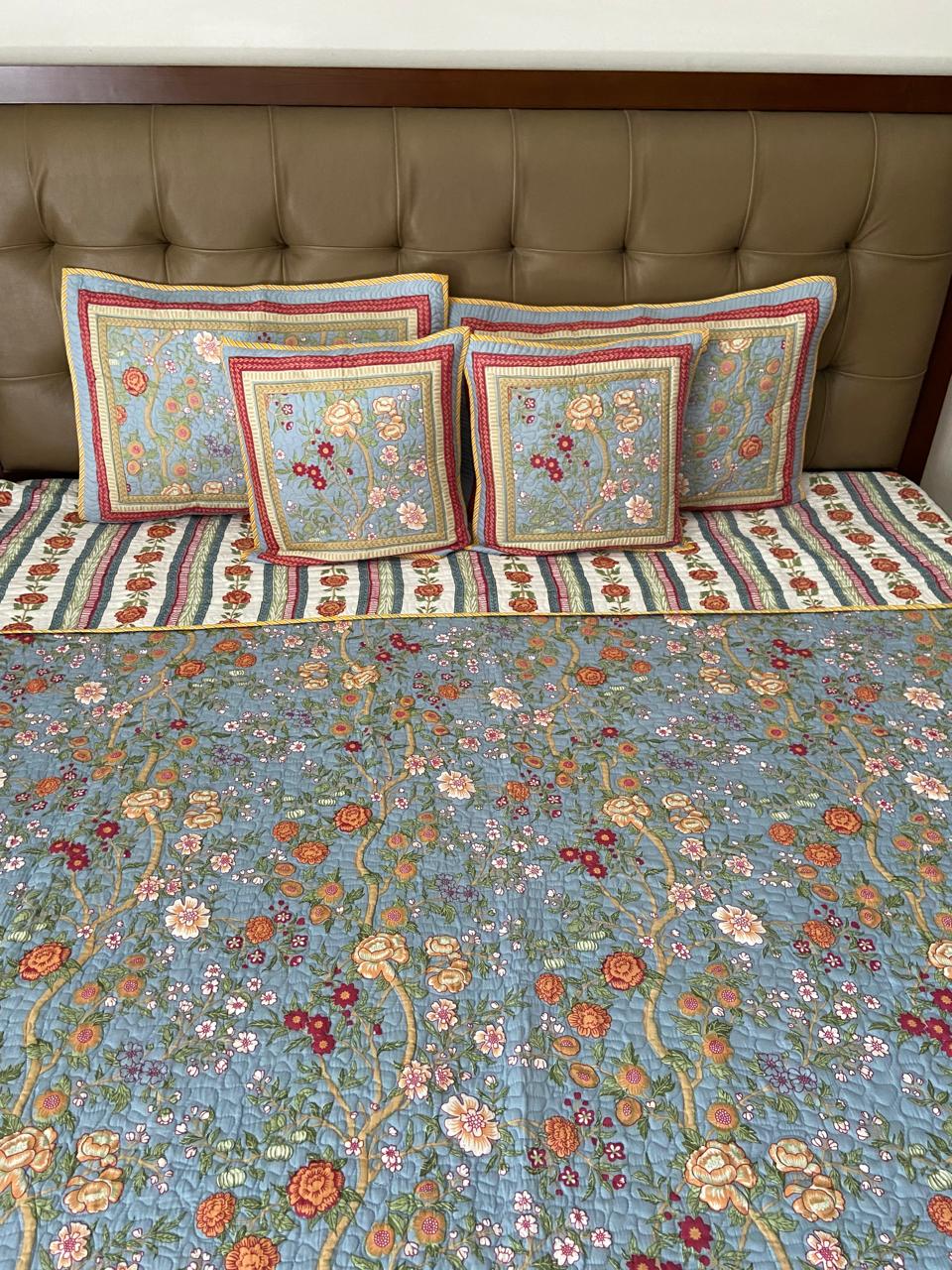 King Size Quilted Bedcover