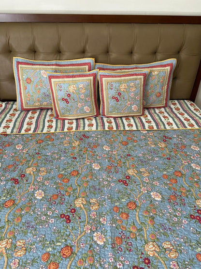 King Size Quilted Bedcover