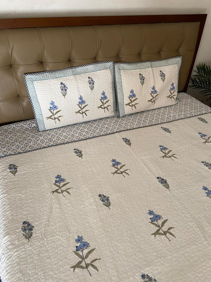 King Size Quilted Bedcover