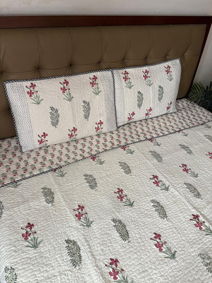 King Size Quilted Bedcover