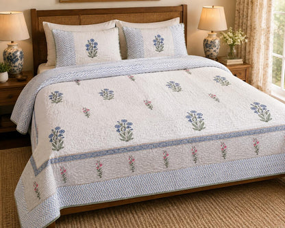 King Size Quilted Bedcover