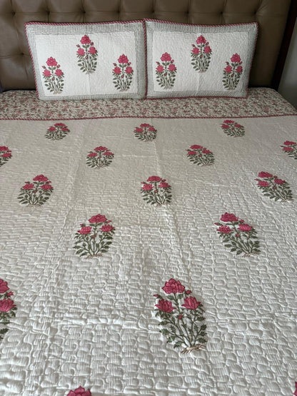 Super King Size Quilted Bedcover