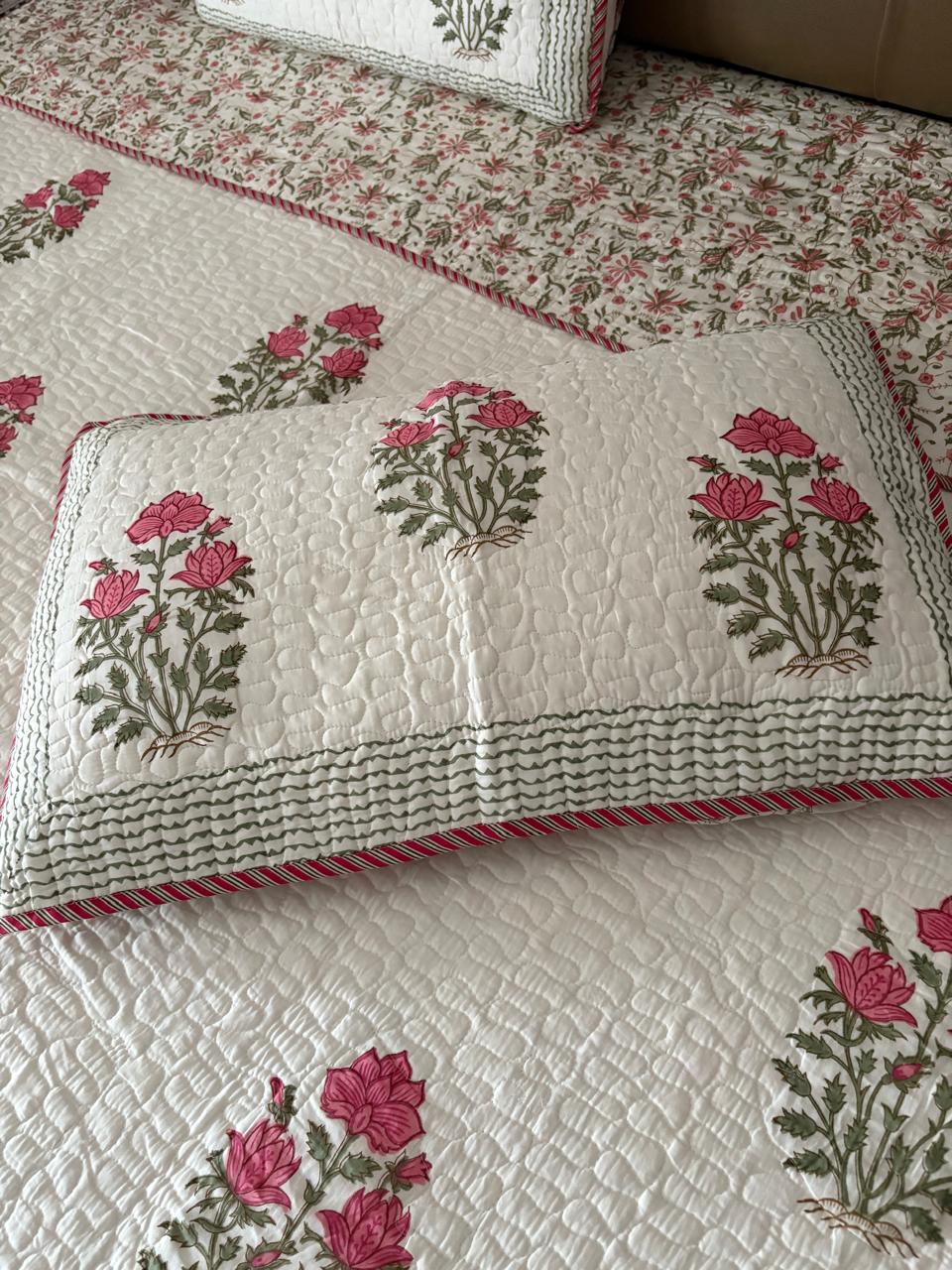 Super King Size Quilted Bedcover