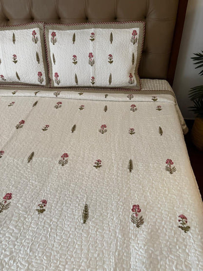 Super King Size Quilted Bedcover