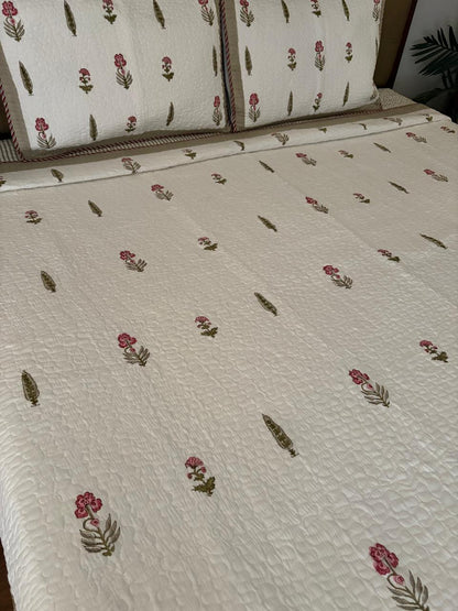Super King Size Quilted Bedcover