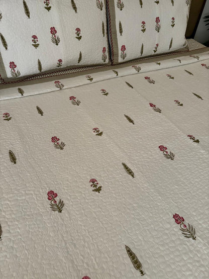 Super King Size Quilted Bedcover