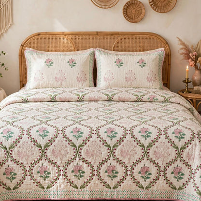 Super King Size Quilted Bedcover