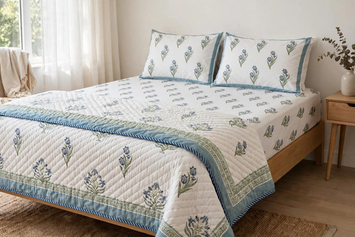 King Size Quilts With Matching Bedsheet