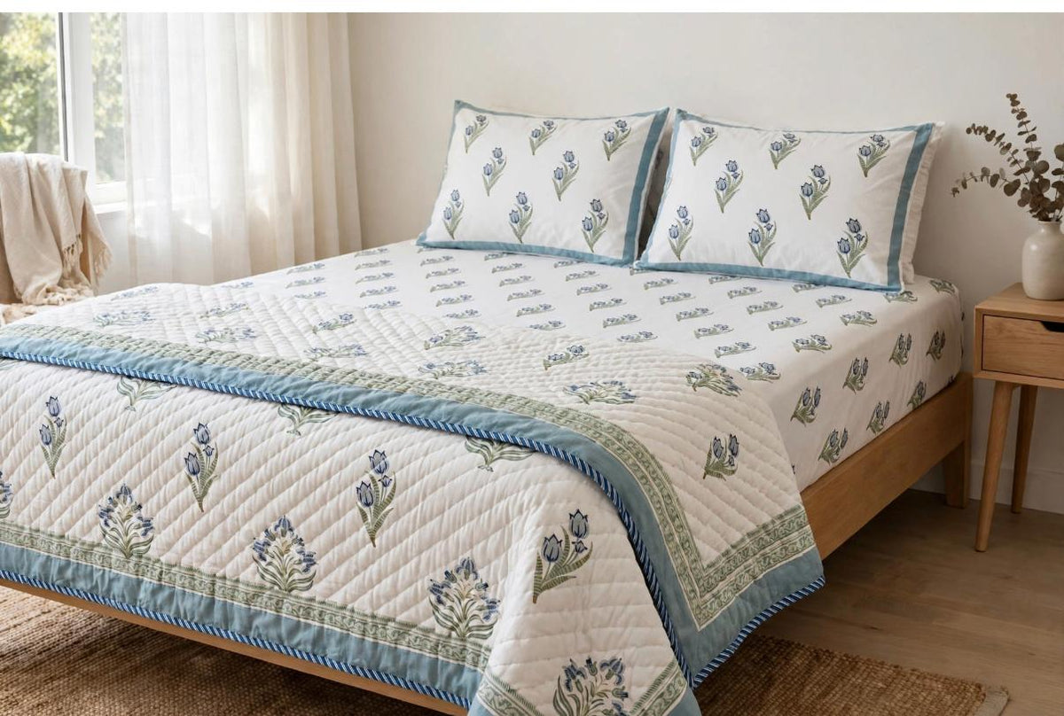 King Size Quilts With Matching Bedsheet